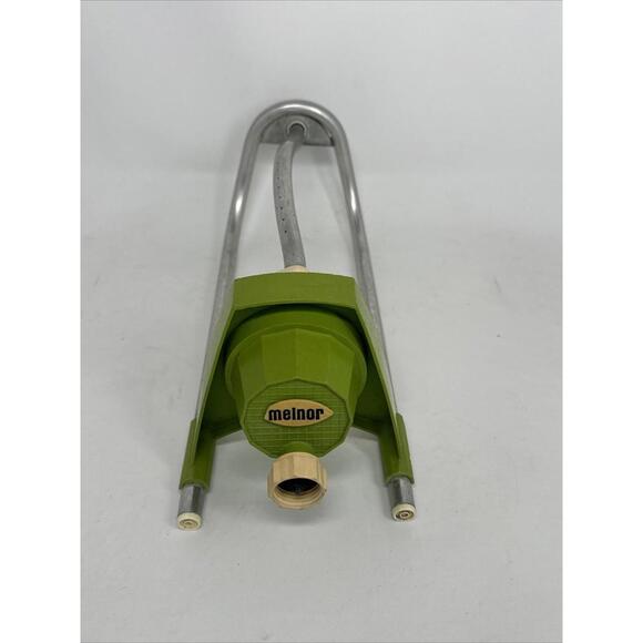 VINTAGE Melnor Rain Wave Lawn Yard Sprinkler Aluminum Oscillating Spray - Picture 2 of 5